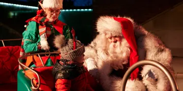 Father Christmas at Chelsea Barracks