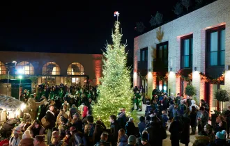 Christmas Lights at Garrison Square