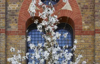 Garrison Chapel in bloom