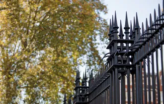 The listed Victorian Railings