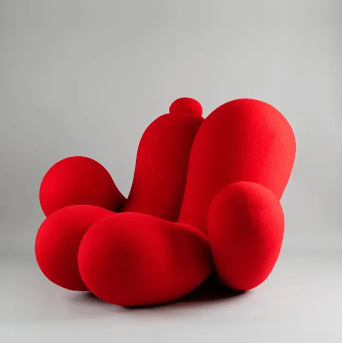 Big Girl Chair (Red), 2024, 