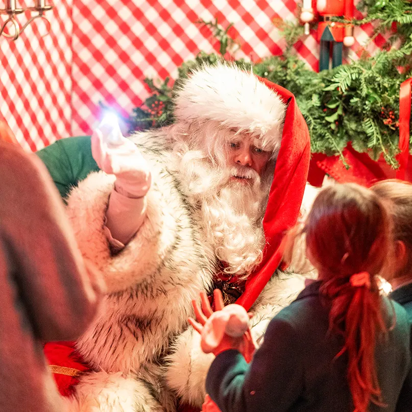 Winter Fair Santa